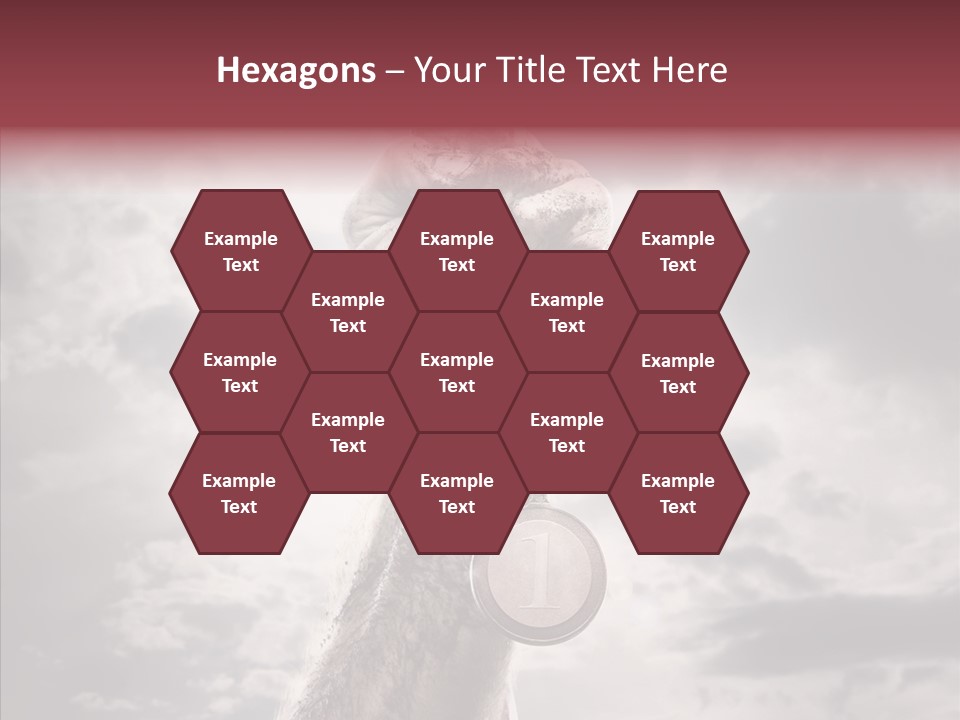 Goal Athlete Challenge PowerPoint Template