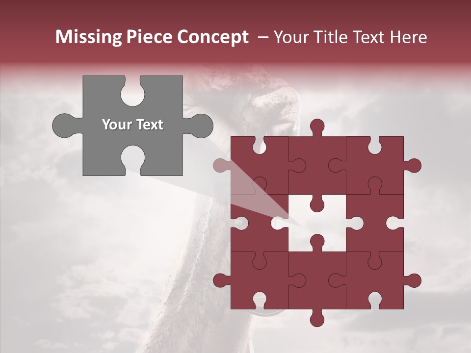 Goal Athlete Challenge PowerPoint Template