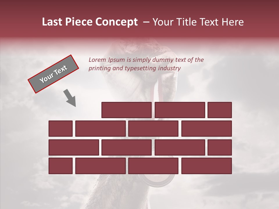 Goal Athlete Challenge PowerPoint Template