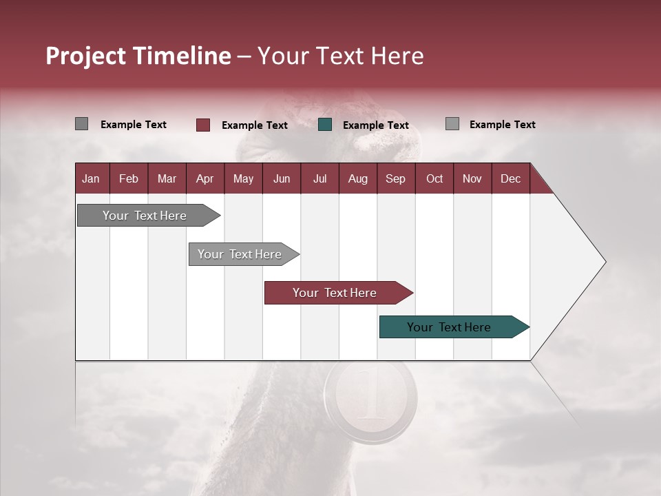 Goal Athlete Challenge PowerPoint Template