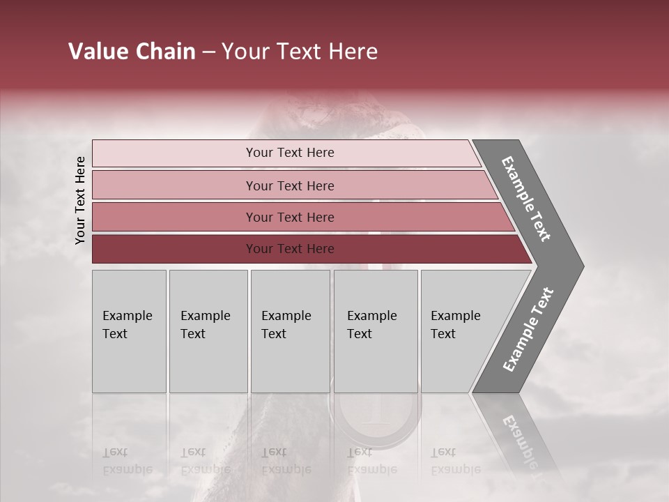 Goal Athlete Challenge PowerPoint Template