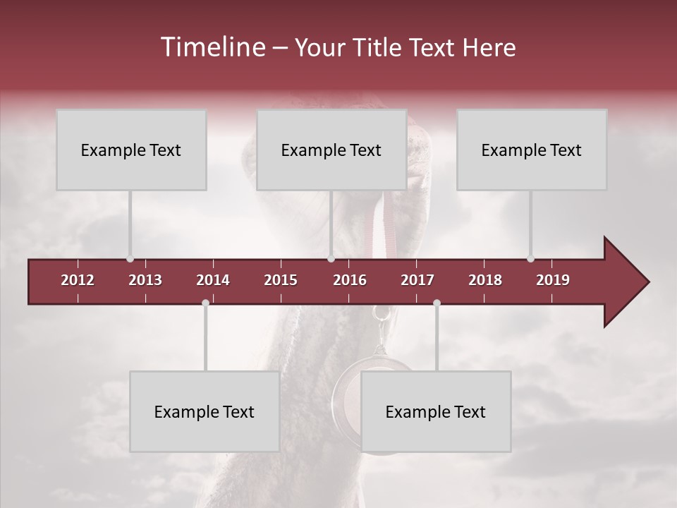 Goal Athlete Challenge PowerPoint Template