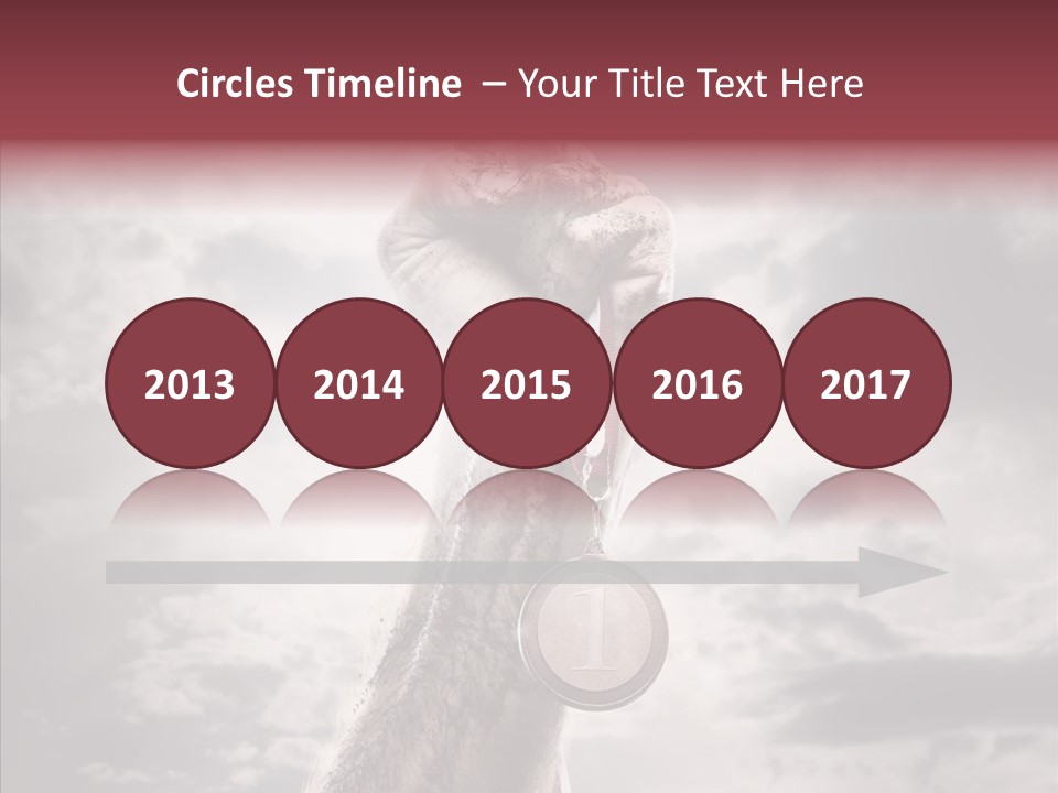 Goal Athlete Challenge PowerPoint Template