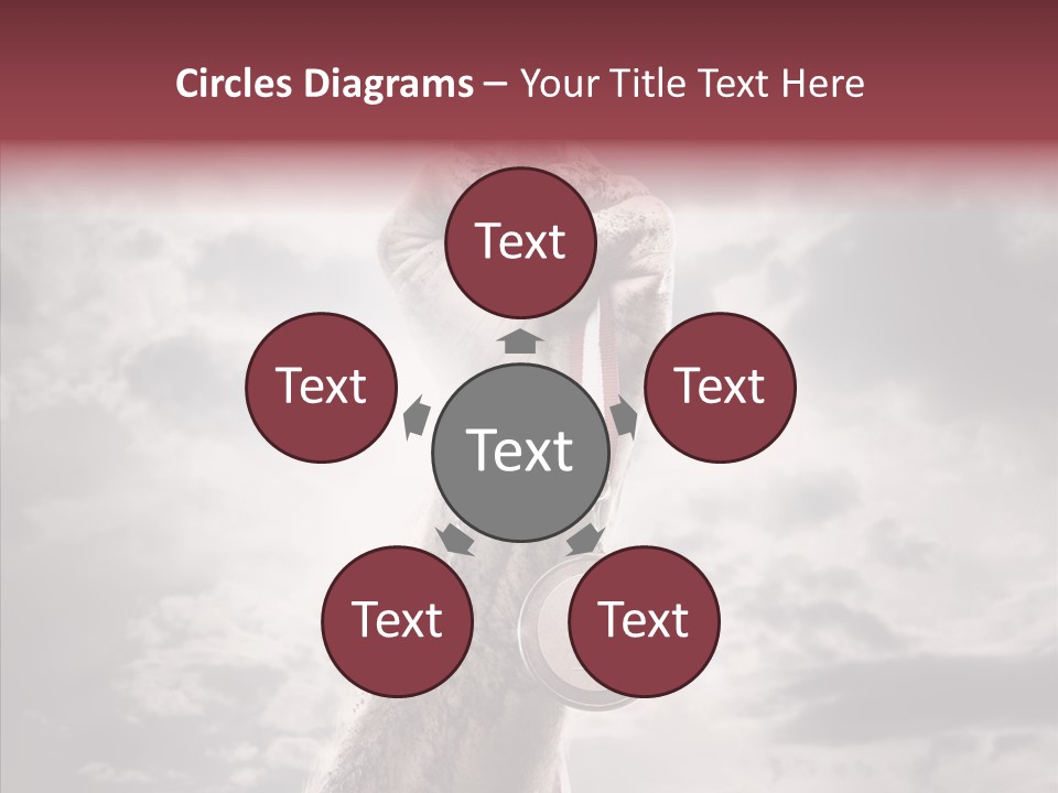 Goal Athlete Challenge PowerPoint Template