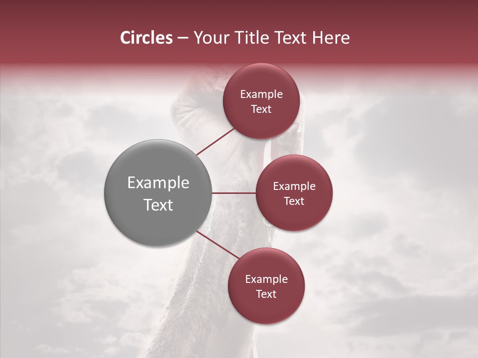 Goal Athlete Challenge PowerPoint Template