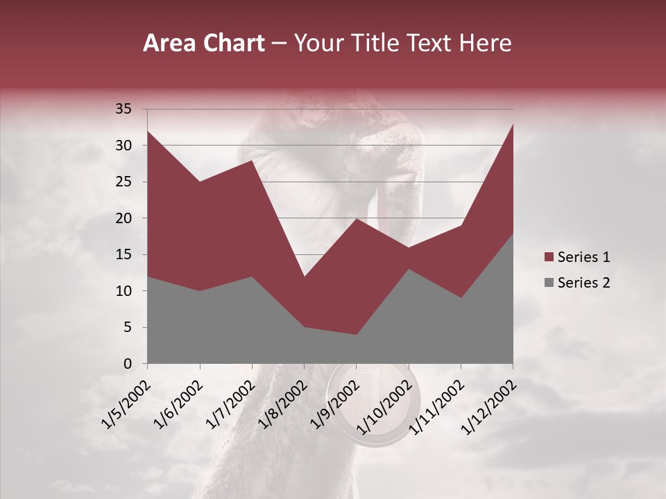 Goal Athlete Challenge PowerPoint Template
