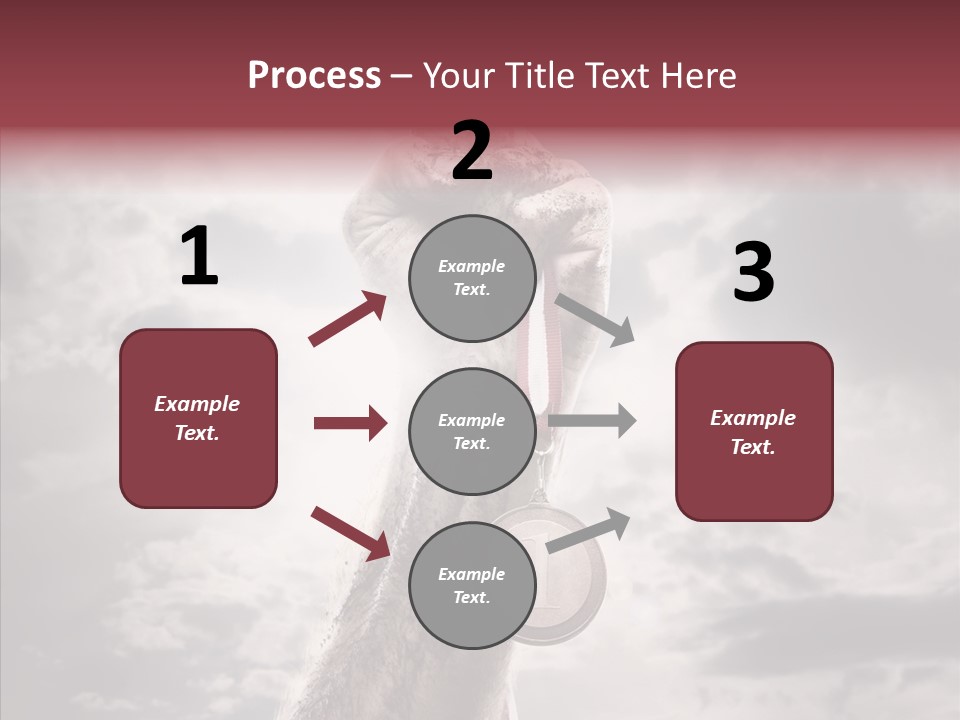 Goal Athlete Challenge PowerPoint Template