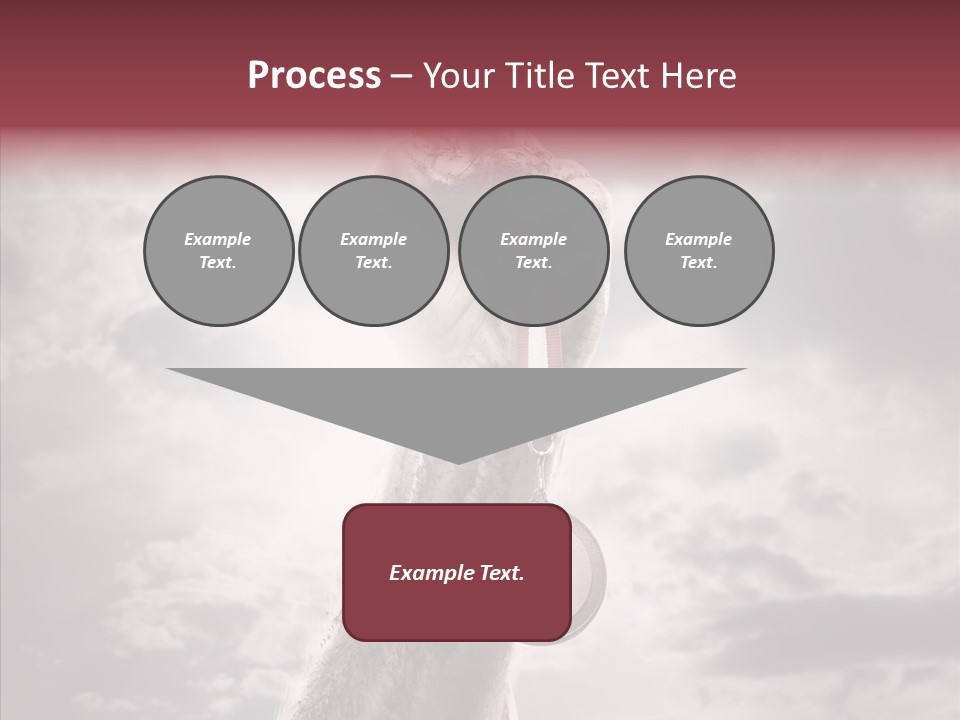 Goal Athlete Challenge PowerPoint Template