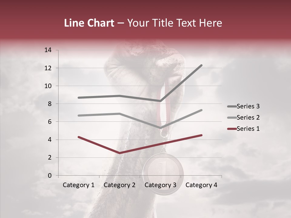 Goal Athlete Challenge PowerPoint Template