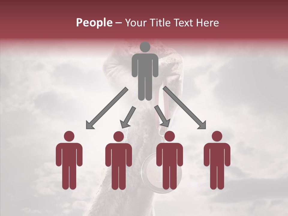 Goal Athlete Challenge PowerPoint Template