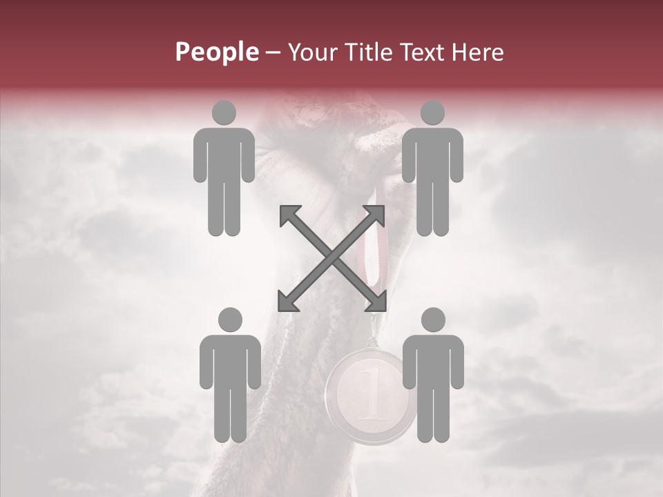 Goal Athlete Challenge PowerPoint Template