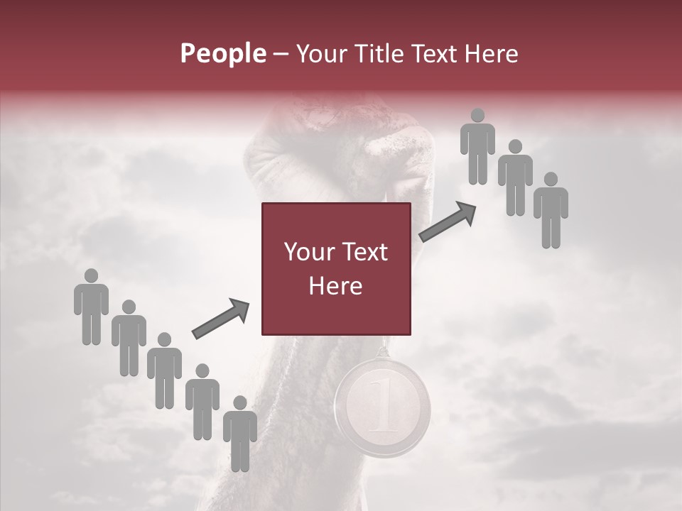 Goal Athlete Challenge PowerPoint Template