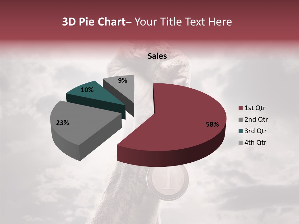 Goal Athlete Challenge PowerPoint Template