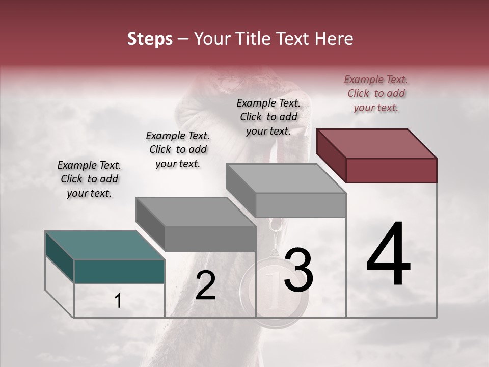 Goal Athlete Challenge PowerPoint Template