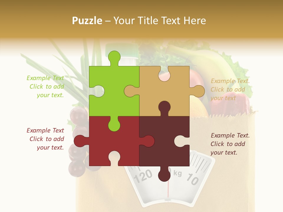 Mix Dietitian Grocery PowerPoint Template