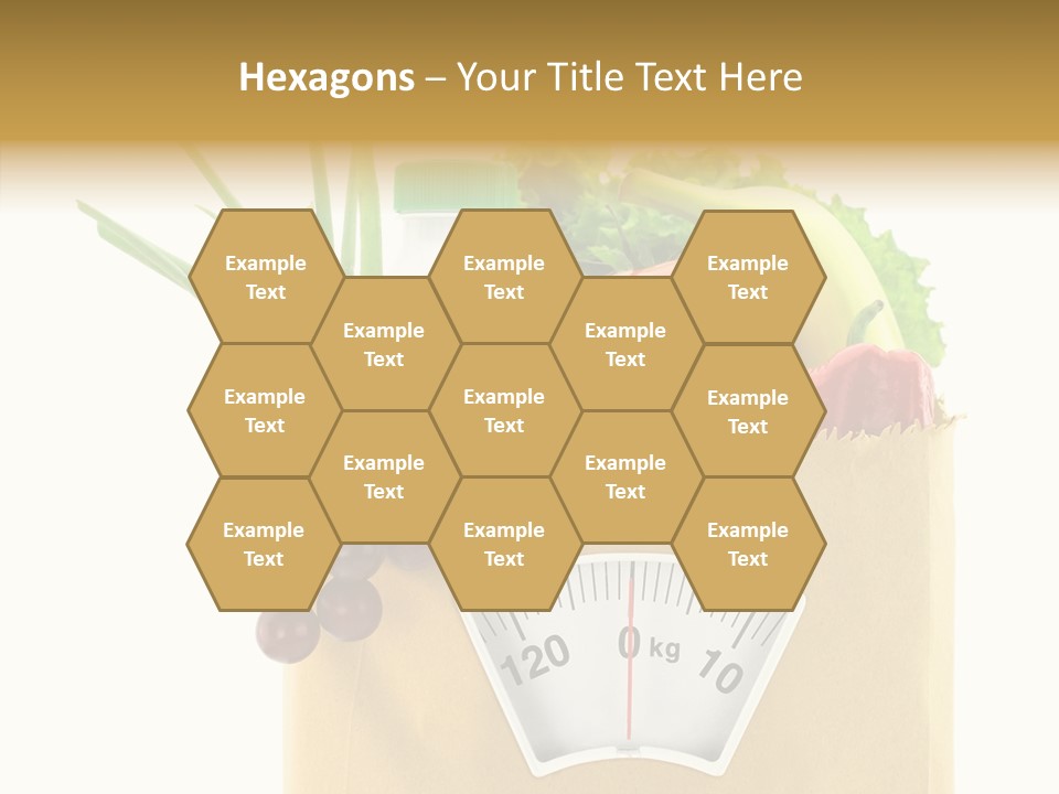 Mix Dietitian Grocery PowerPoint Template