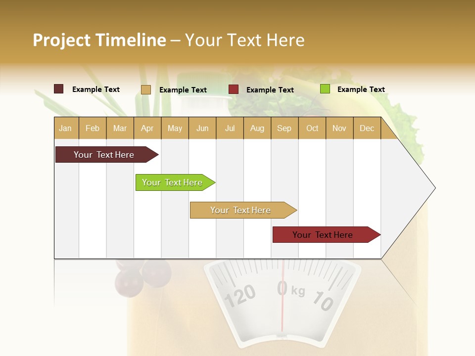 Mix Dietitian Grocery PowerPoint Template