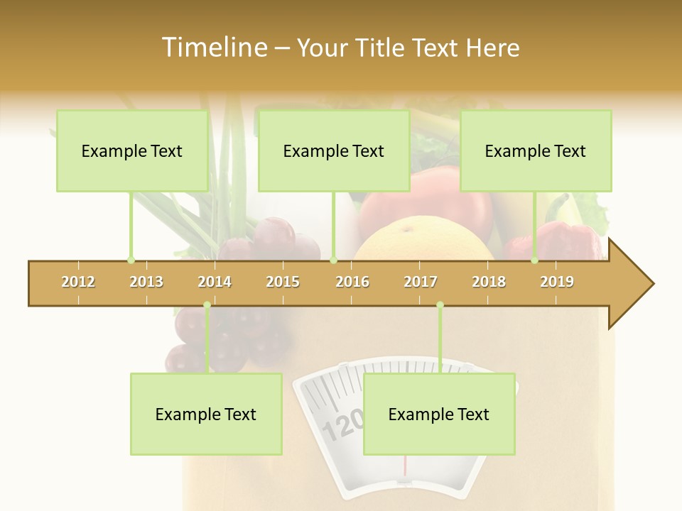 Mix Dietitian Grocery PowerPoint Template