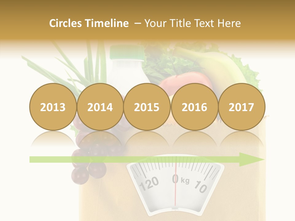 Mix Dietitian Grocery PowerPoint Template