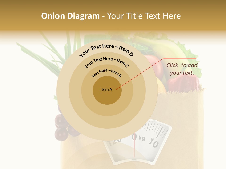 Mix Dietitian Grocery PowerPoint Template