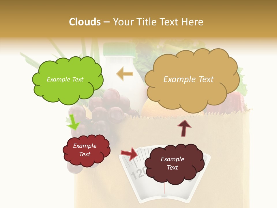 Mix Dietitian Grocery PowerPoint Template