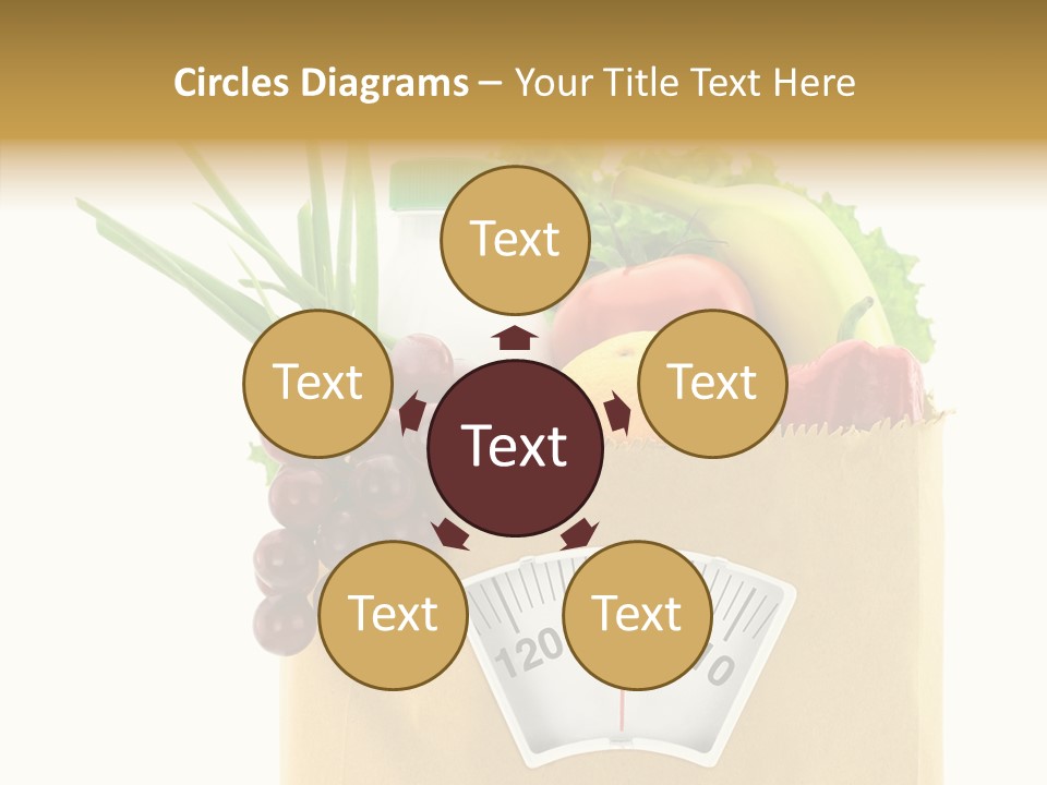 Mix Dietitian Grocery PowerPoint Template