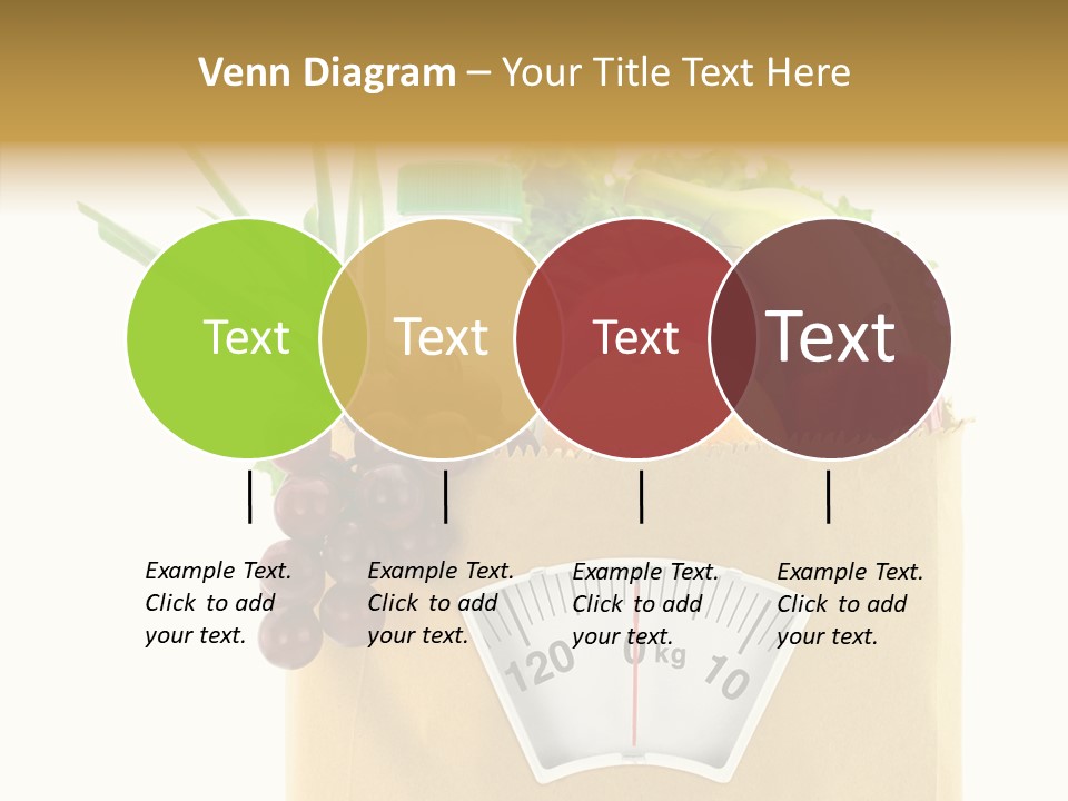 Mix Dietitian Grocery PowerPoint Template