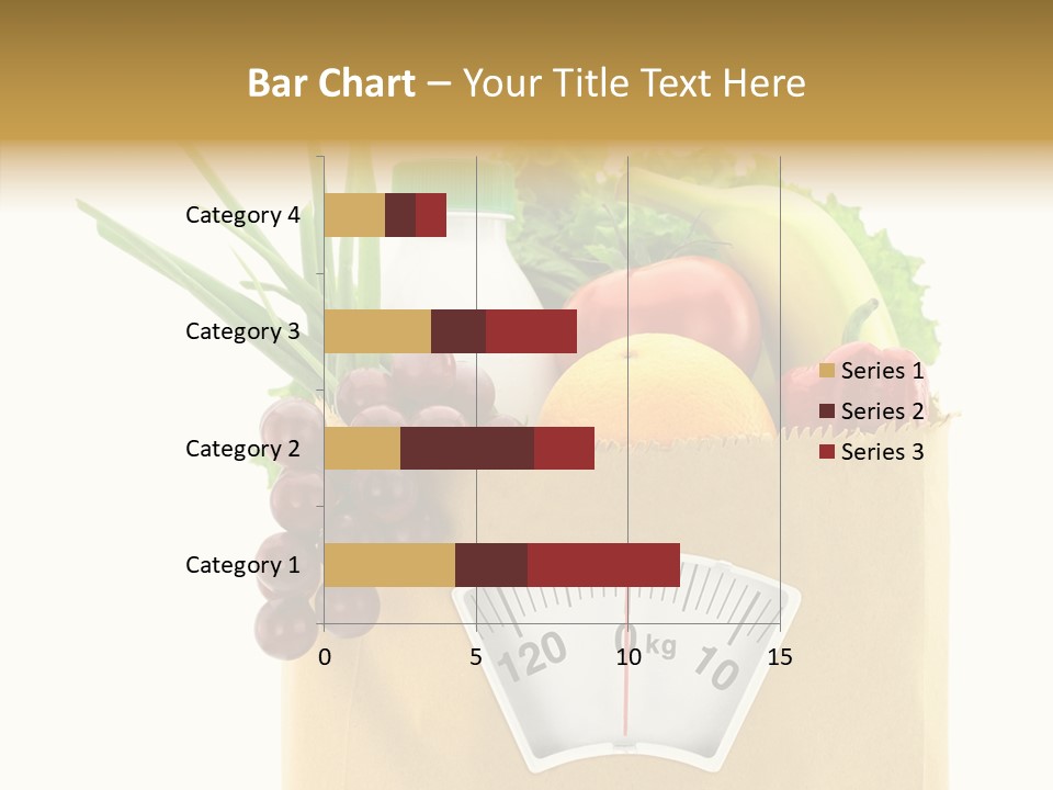 Mix Dietitian Grocery PowerPoint Template