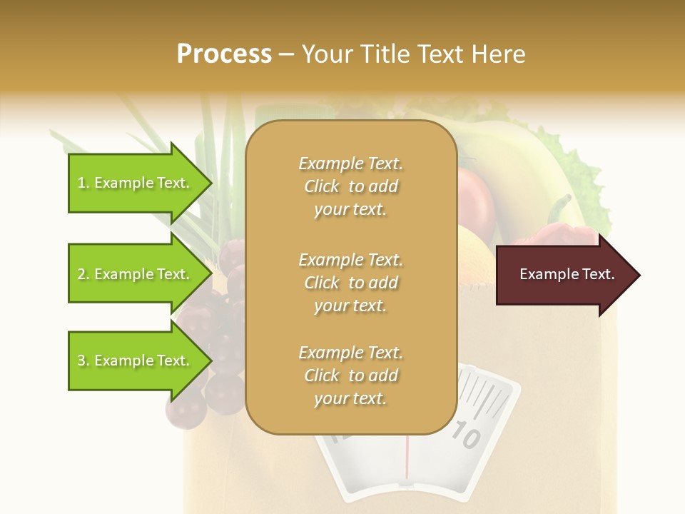 Mix Dietitian Grocery PowerPoint Template