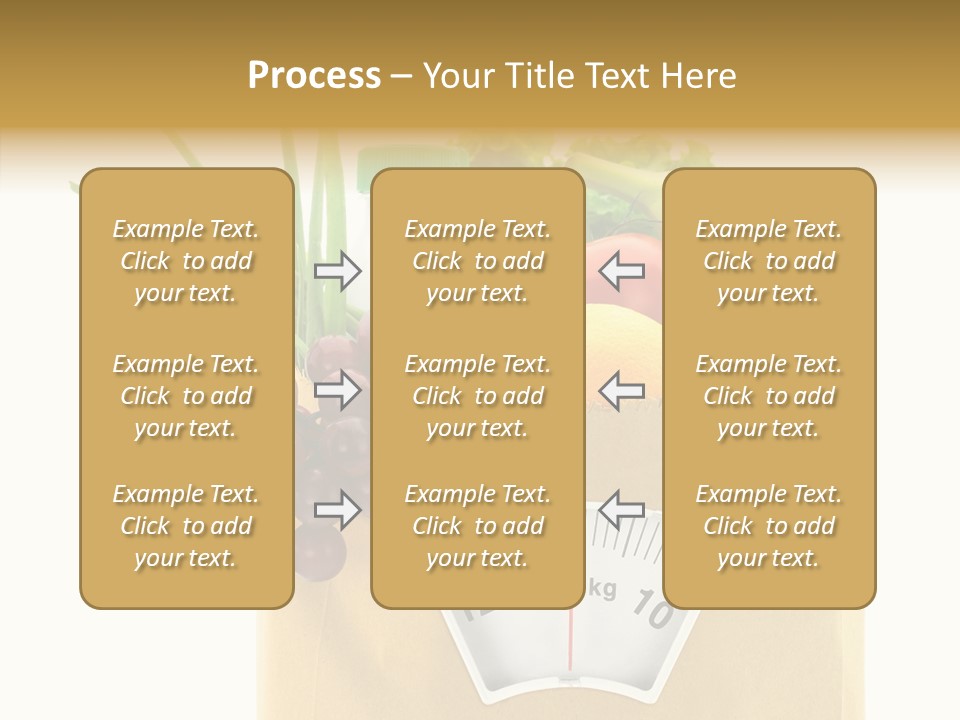 Mix Dietitian Grocery PowerPoint Template