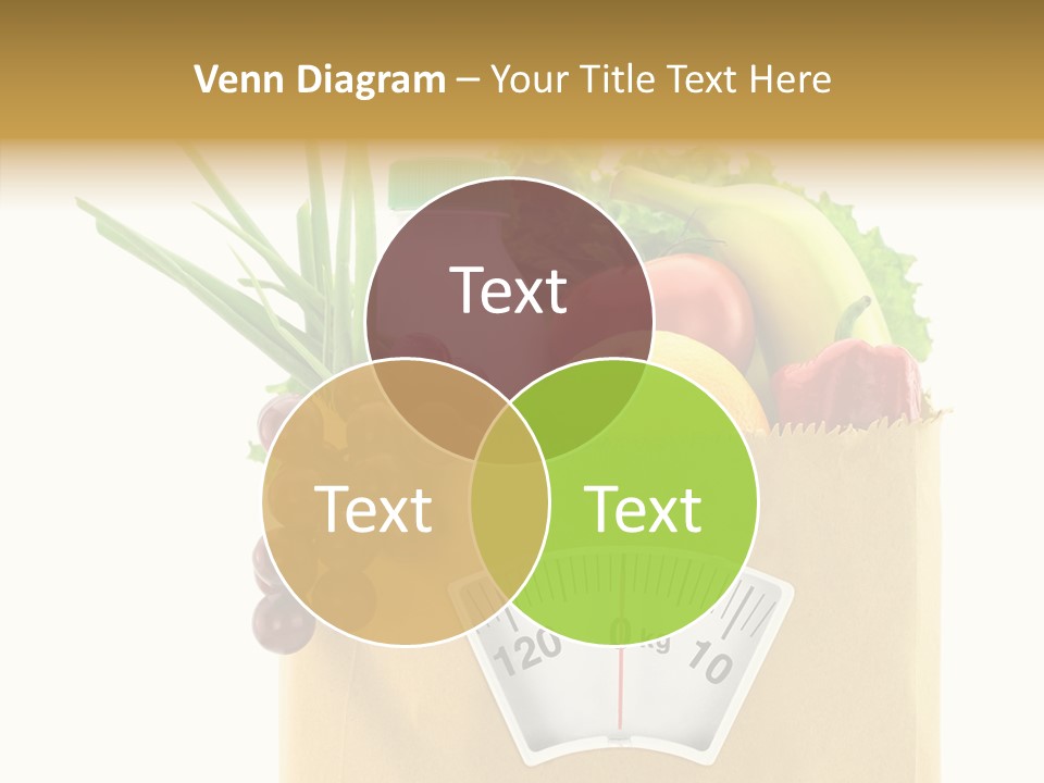 Mix Dietitian Grocery PowerPoint Template