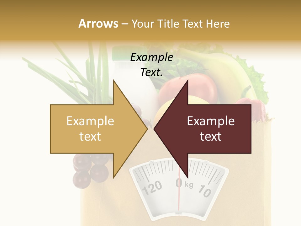 Mix Dietitian Grocery PowerPoint Template