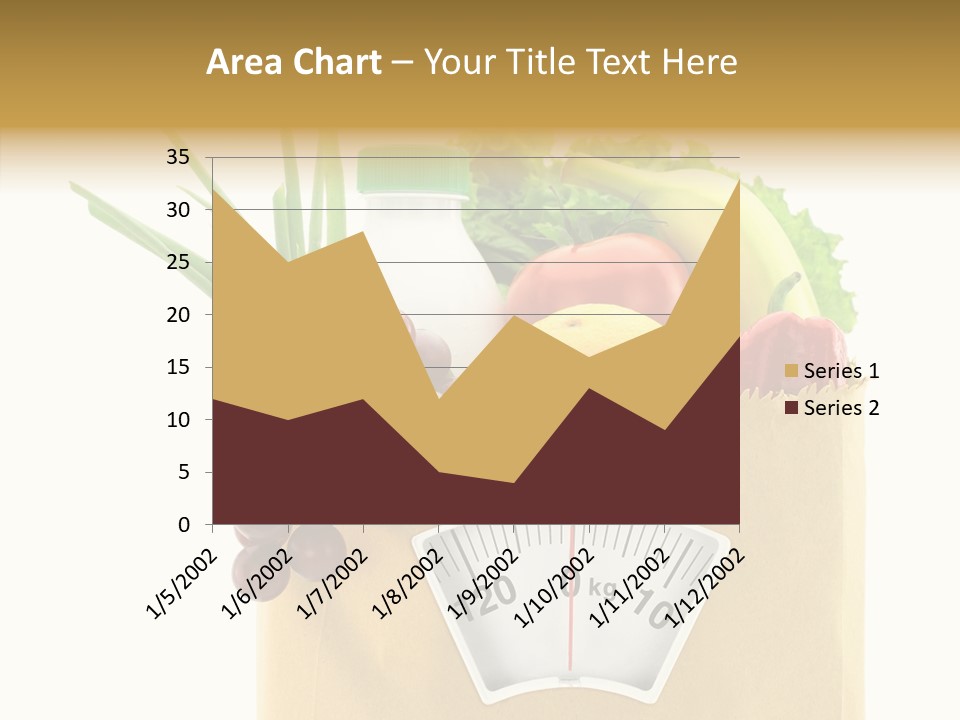 Mix Dietitian Grocery PowerPoint Template