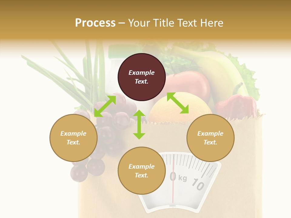 Mix Dietitian Grocery PowerPoint Template