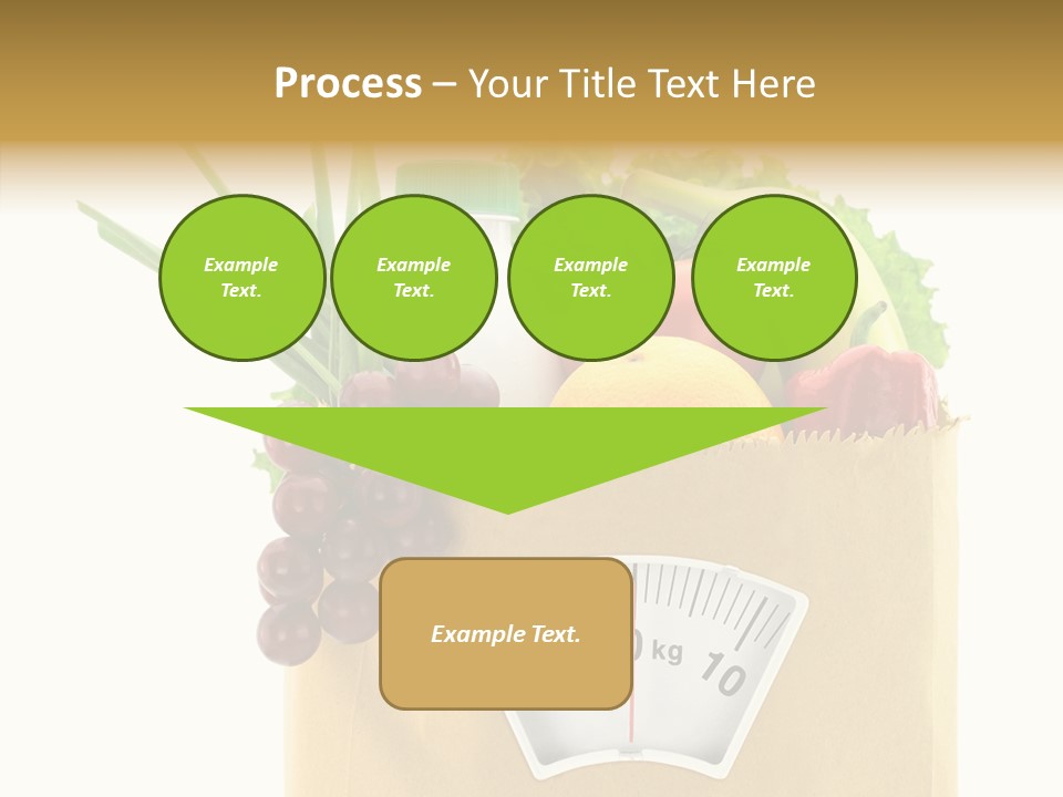 Mix Dietitian Grocery PowerPoint Template
