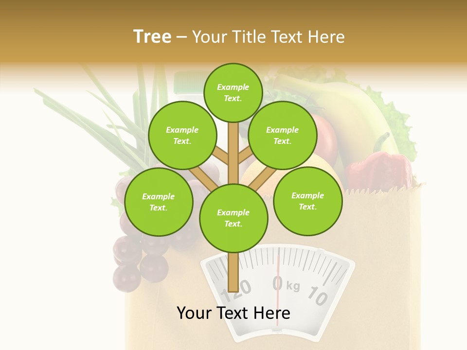 Mix Dietitian Grocery PowerPoint Template