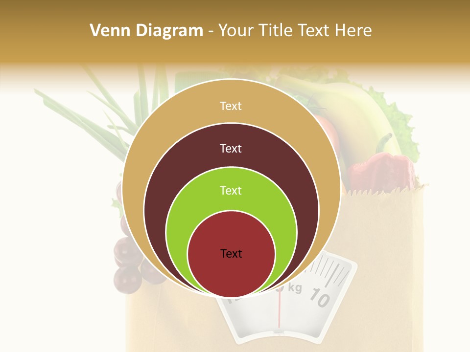 Mix Dietitian Grocery PowerPoint Template