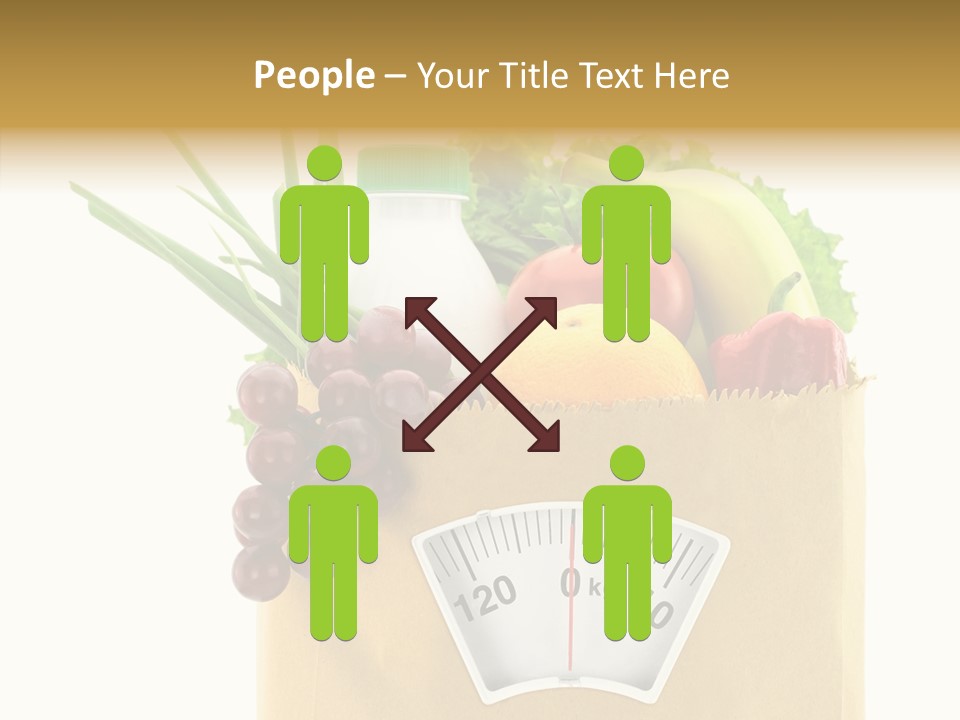 Mix Dietitian Grocery PowerPoint Template