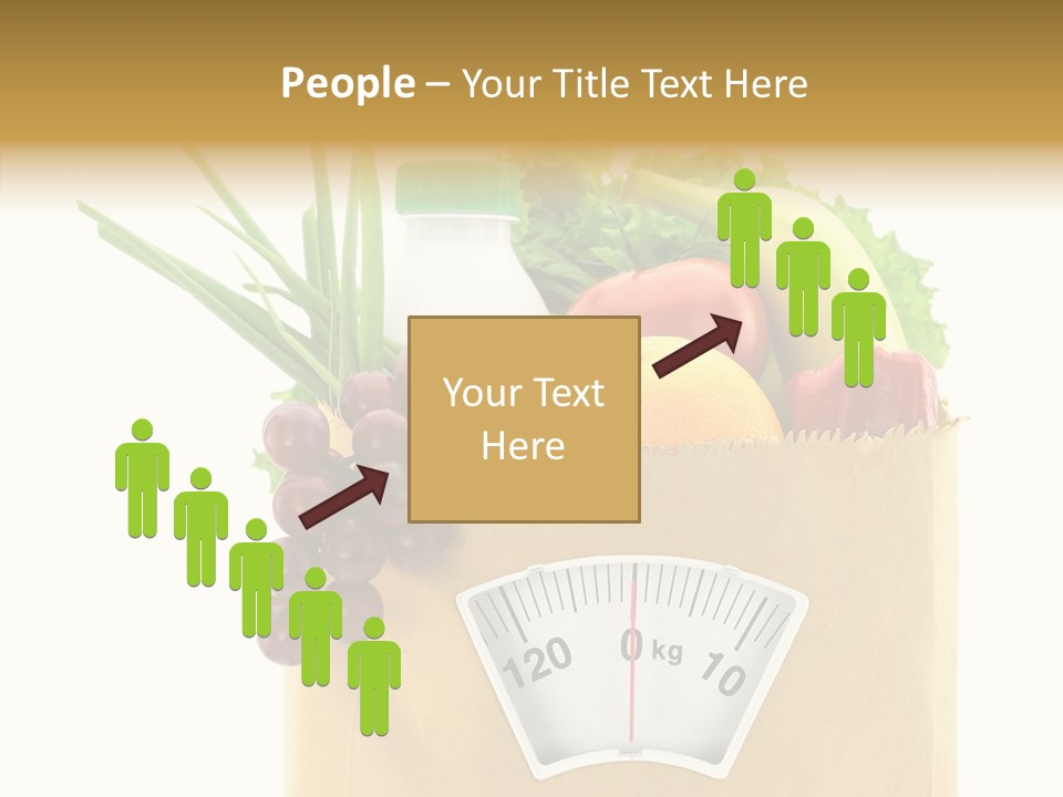 Mix Dietitian Grocery PowerPoint Template