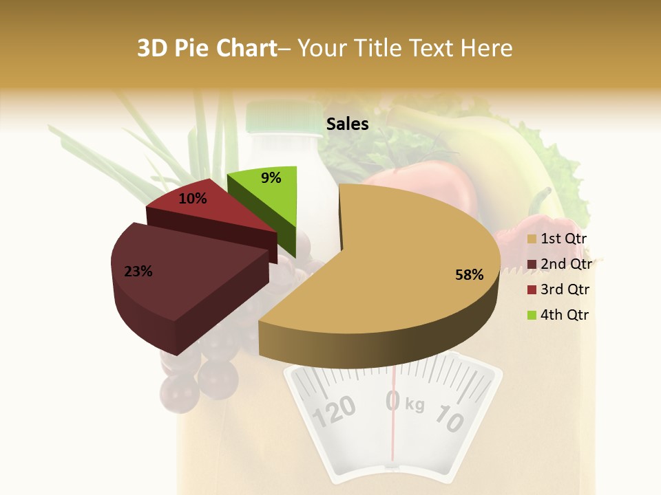 Mix Dietitian Grocery PowerPoint Template