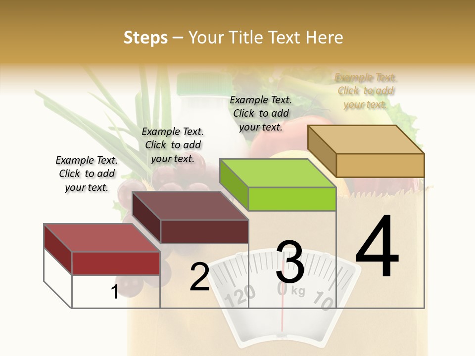 Mix Dietitian Grocery PowerPoint Template