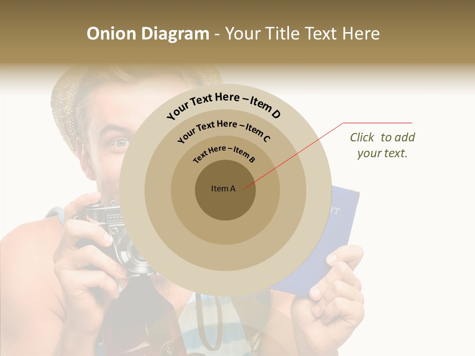 Fun Smile Tourist PowerPoint Template