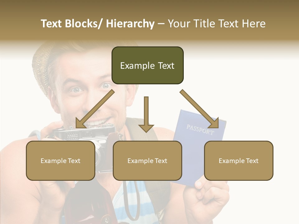 Fun Smile Tourist PowerPoint Template