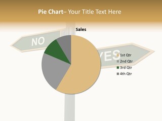 Positive Crossroads Hesitant PowerPoint Template