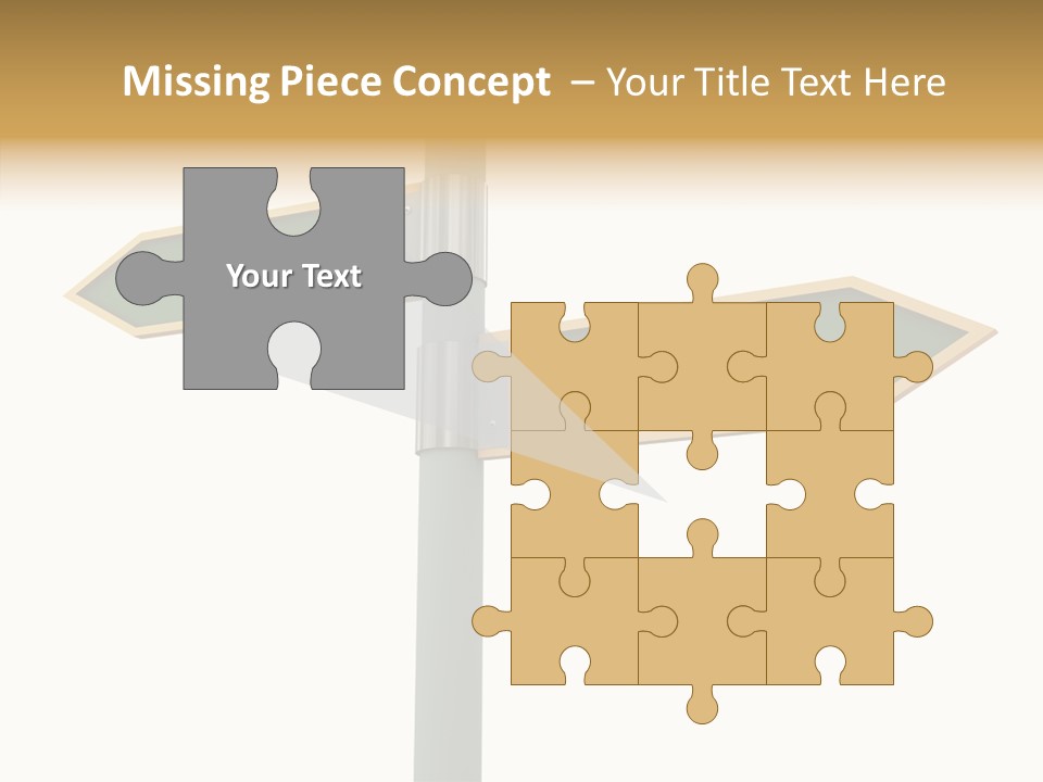 Positive Crossroads Hesitant PowerPoint Template