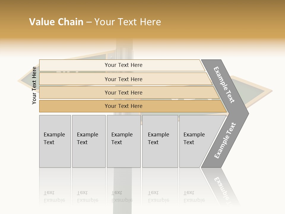 Positive Crossroads Hesitant PowerPoint Template