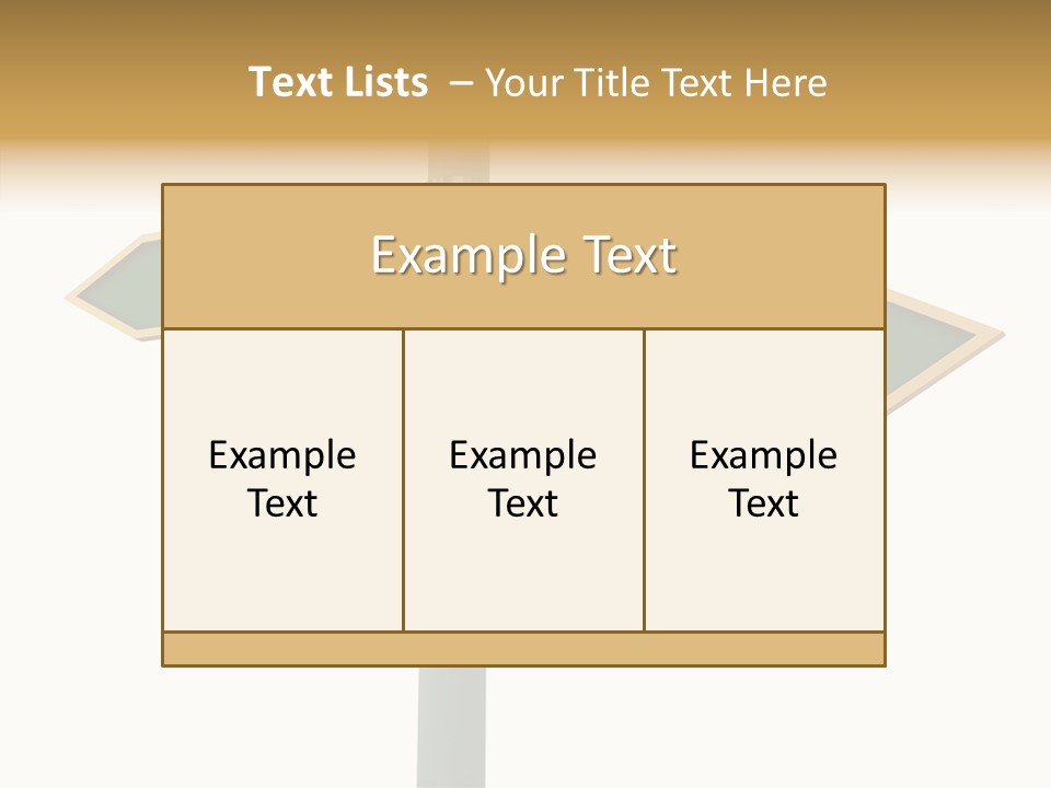 Positive Crossroads Hesitant PowerPoint Template