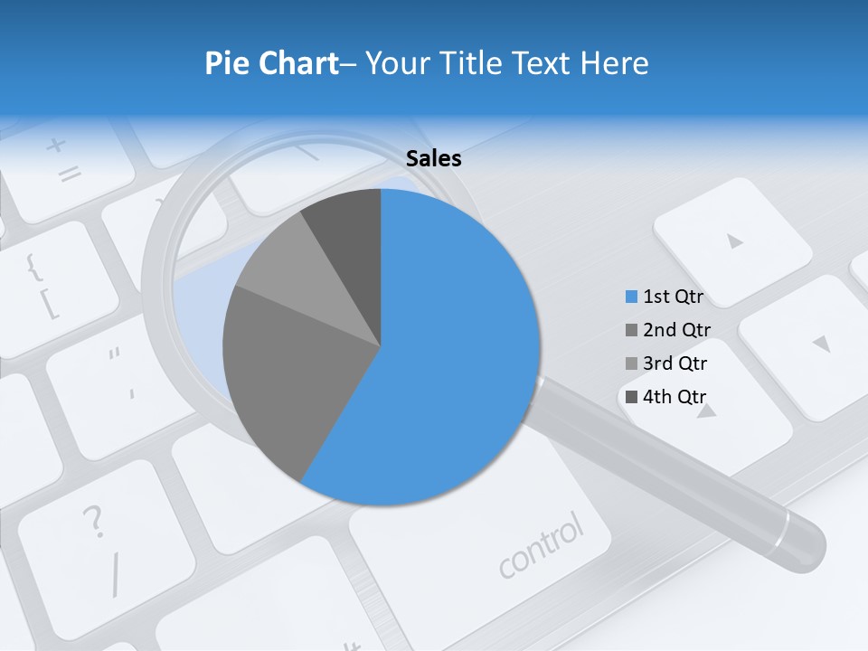 Keyboard Connection Progress PowerPoint Template