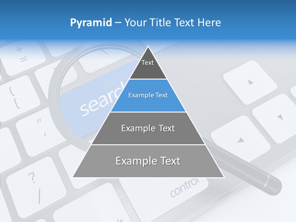 Keyboard Connection Progress PowerPoint Template