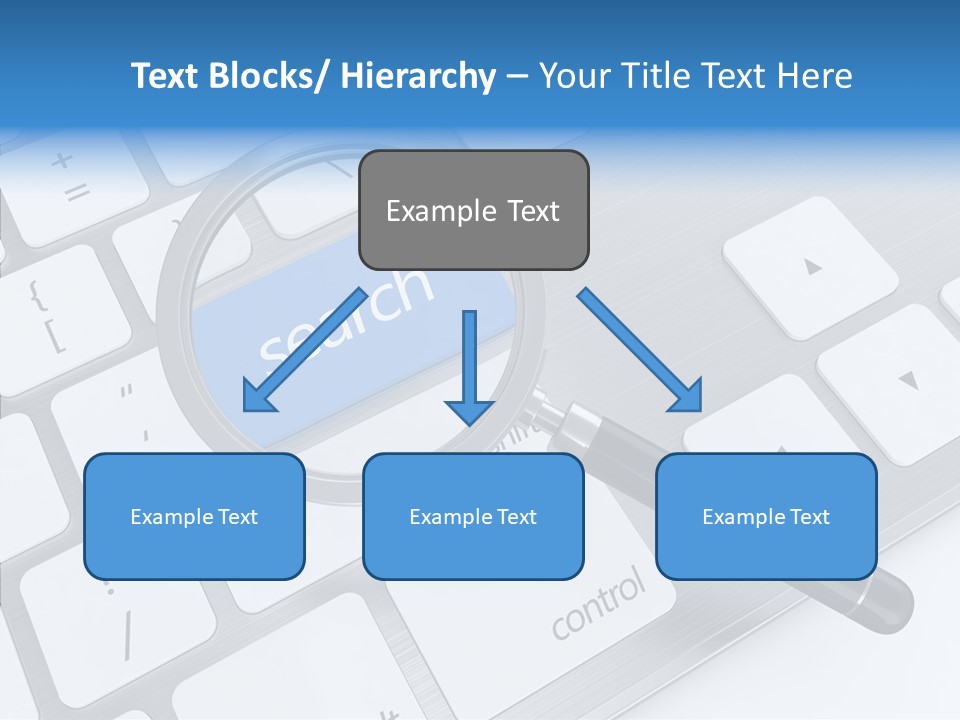 Keyboard Connection Progress PowerPoint Template